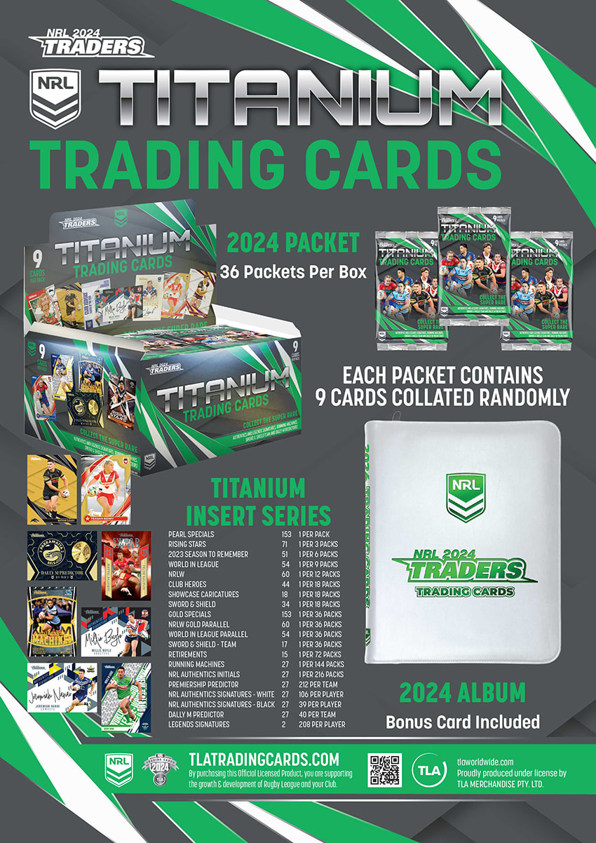 2024 TLA NRL Traders Trading Cards