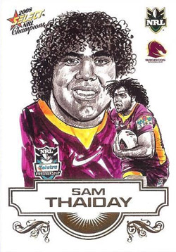 Select NRL Sketch Cards Library