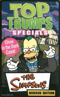 The Simpsons 2003 Top Trumps ​Horror Edition