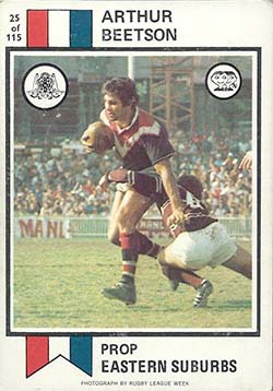 1974 Scanlens Rugby League