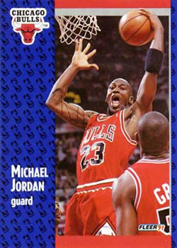 Michael Jordan Top Ten Common Cards of the 90's