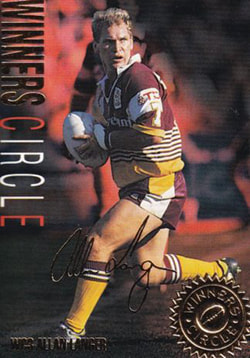 1996 Dynamic Rugby League Signature Gold ACETATE CARD TEAM SET--Bulldogs 2 