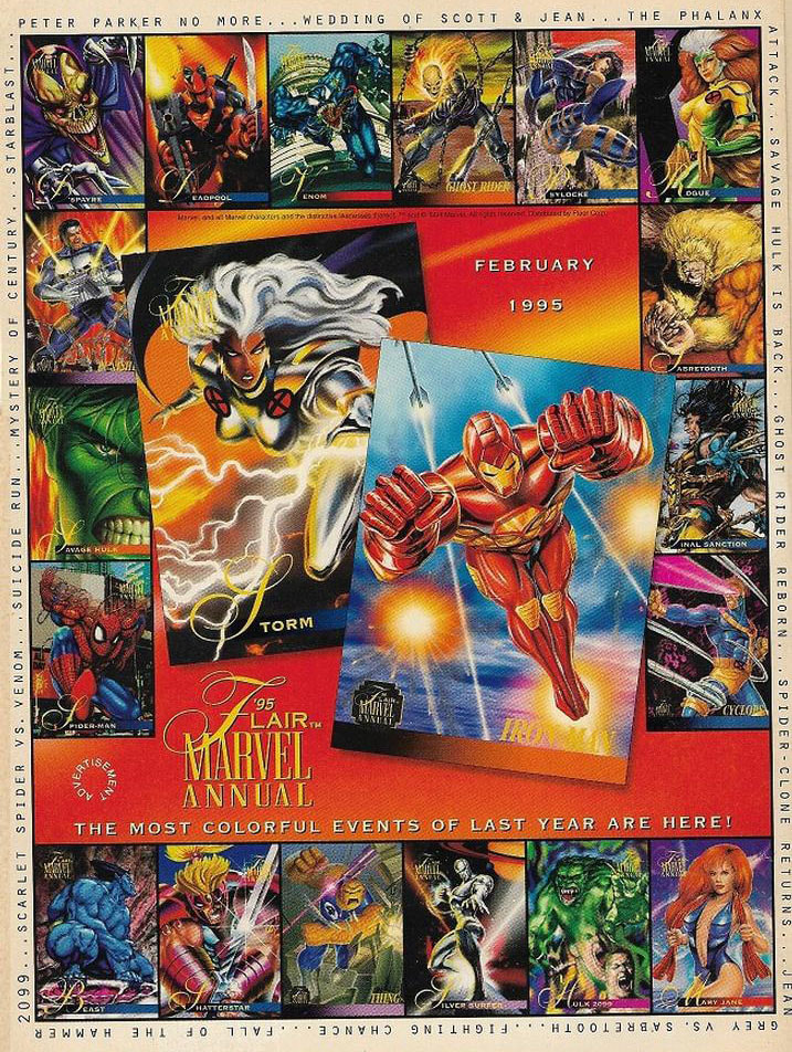 1995 Flair Marvel Annual 