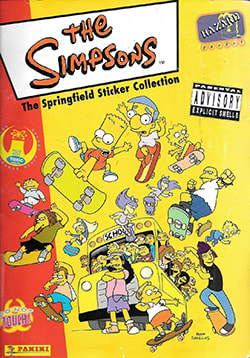 The Simpsons Springfield Stickers 1999