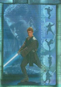 Prismatic Foil Topps Star Wars ​Attack of the Clones