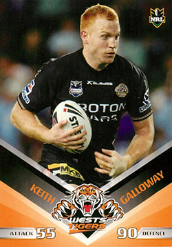 2010 Daily Telegraph Rugby League Common Card