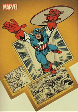 Die Cut ​Panel Burst Rittenhouse Marvel 75th Anniversary