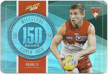 2015 AFL Footy Stars Milestone Games 150