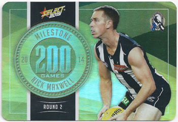 2015 AFL Footy Stars Milestone Games 200