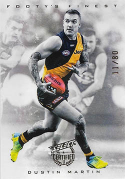 2017 Select AFL Footy Stars Footy's Finest Refractor