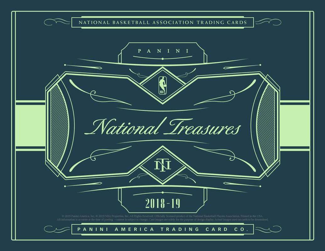 2018 - 19 Panini National Treasures