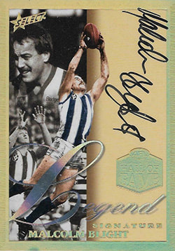 2018 Select AFL Legacy Hall of Fame Signatures