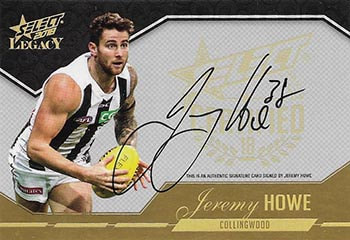 2018 Select Legacy Certified Signatures