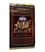 2018 Select AFL Legacy Factory Sealed Packets