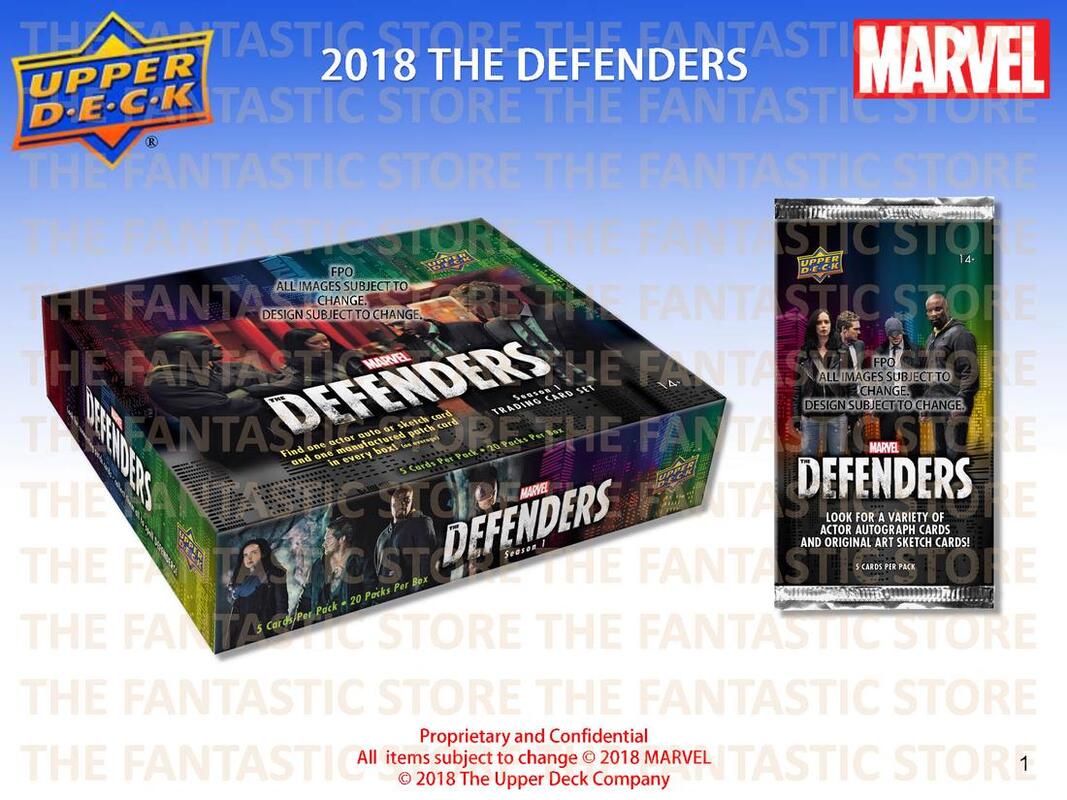 2018 Upper Deck ​Marvel's The Defenders