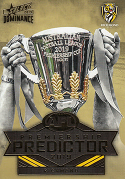 2019 Select AFL Dominance Gold Predictor