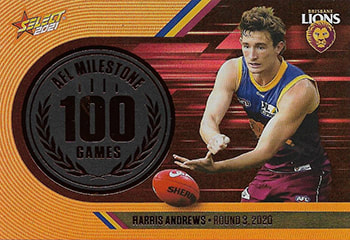 2021 AFL Footy Stars Milestone Games 100