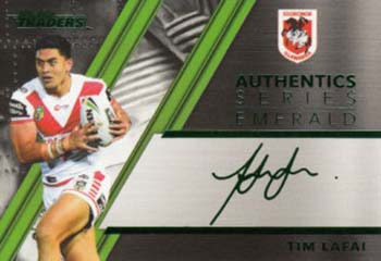 2019 NRL Traders Authentic Emerald