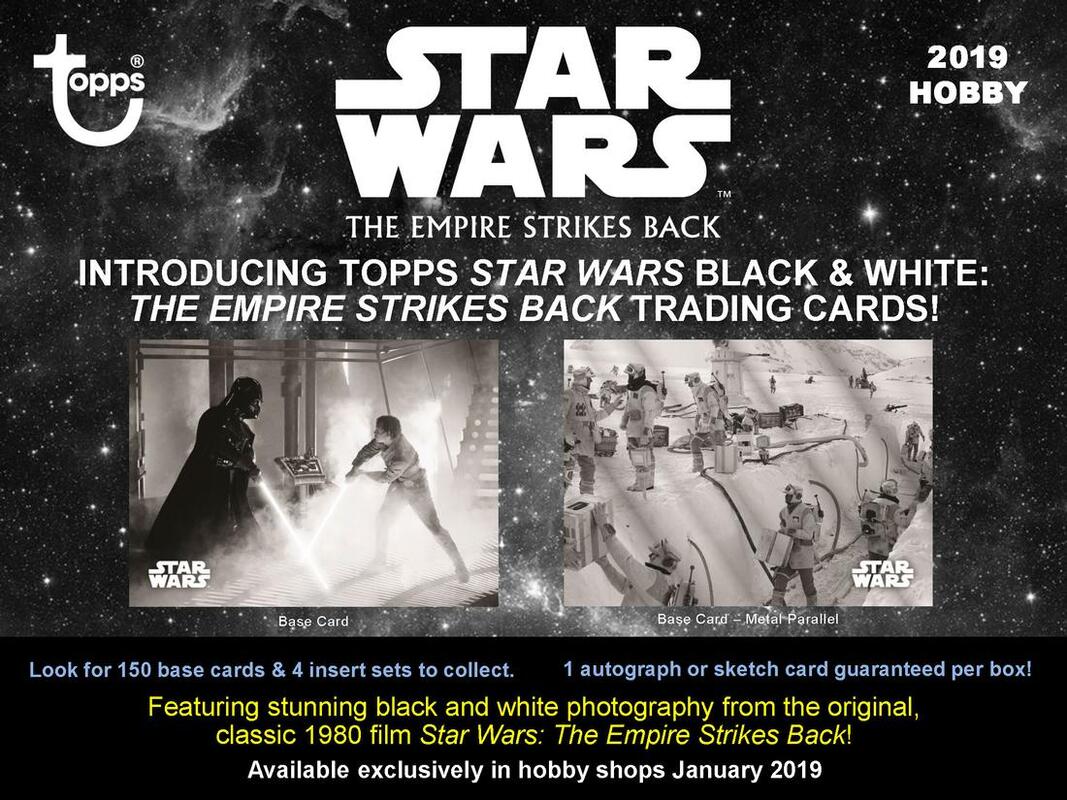 2019 Topps Star Wars Black & White ​Empire Strikes Back