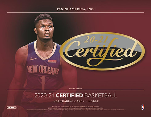 2020-21 Panini Certified Basketball Trading Cards