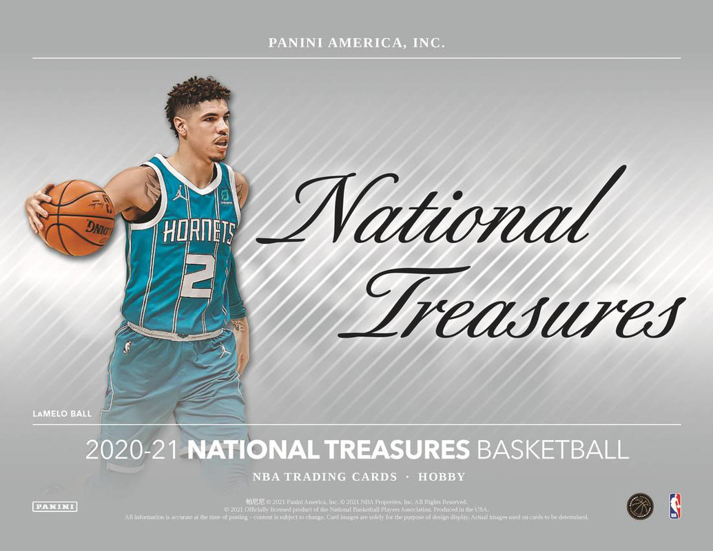 2020 - 21 Panini National Treasures Trading Cards
