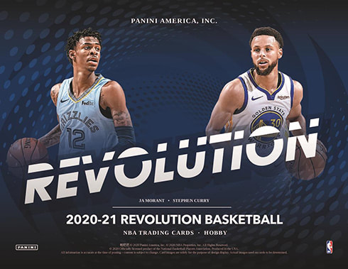 2020-21 Panini Revolution NBA Trading Cards