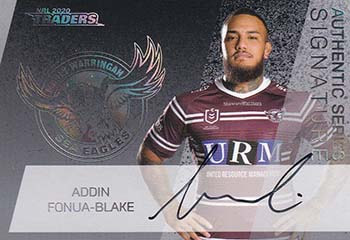 2020 nrl traders NRL Authentic Signatures