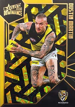 2020 Select AFL Dominance Holographic Parallel Cards