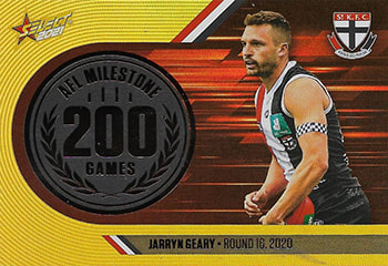 2021 AFL Footy Stars Milestone Games 200