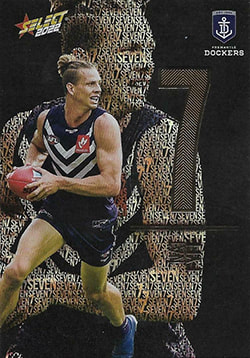 2022 Select AFL Footy Stars Numbers Midnight cards