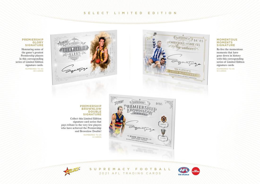 2021 Select AFL Supremacy Limited Edition Signatures