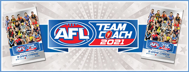2021 AFL Team Coach trading cards