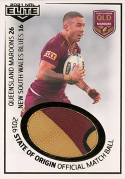 2021 NRL Elite Ball Patch Cards