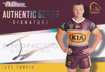 2021 NRL Traders Authentic Signature Silver AS 01