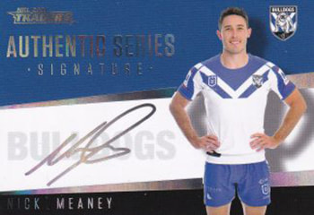 2021 NRL Traders Authentic Signature Silver AS 03