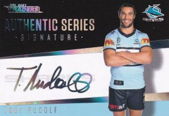 2021 NRL Traders Authentic Signature Silver AS 04