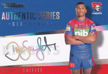 2021 NRL Traders Authentic Signature Silver AS 08