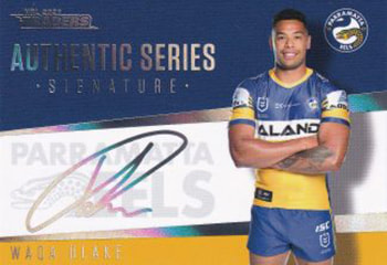 2021 NRL Traders Authentic Signature Silver AS 10