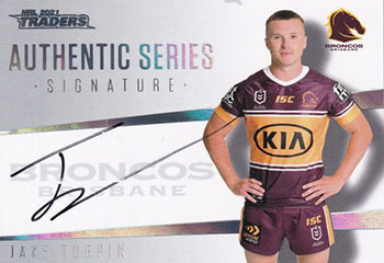 2021 NRL Traders Authentic Signature ASW01