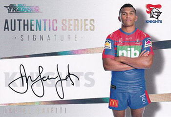 2021 NRL Traders Authentic Signature ASW08