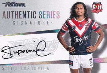 2021 NRL Traders Authentic Signature ASW14