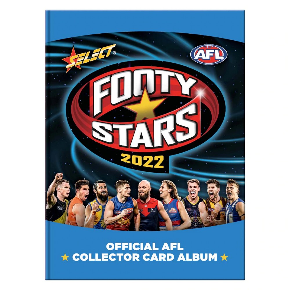 2022 Select AFL Footy Stars Cardboard Albums