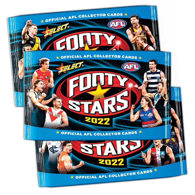 2022 Select AFL Footy Stars Factory Sealed Packets