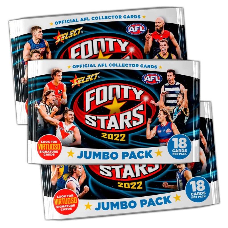 2022 Select AFL Footy Stars Jumbo Packets