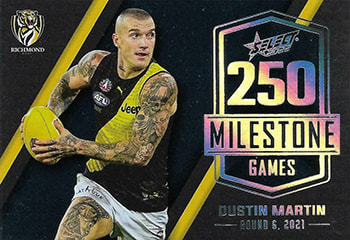 2022 Select AFL Footy Stars Milestone Games Cards