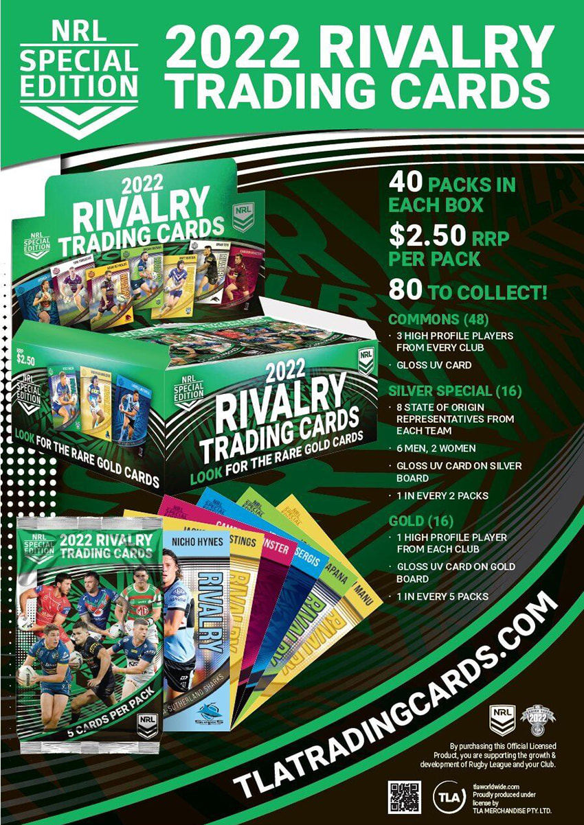 2022 TLA NRL Rivalry Trading Card Release
