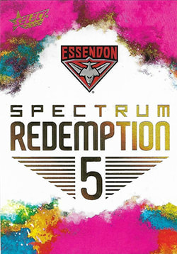 2022 Select AFL Footy Stars Spectrum Redemption Cards