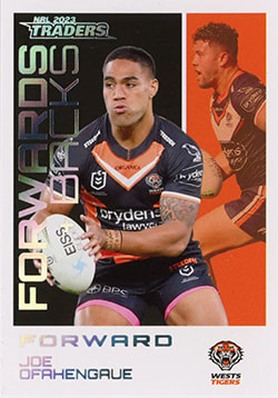 2023 NRL Traders Forwards and Backs Parallel Cards