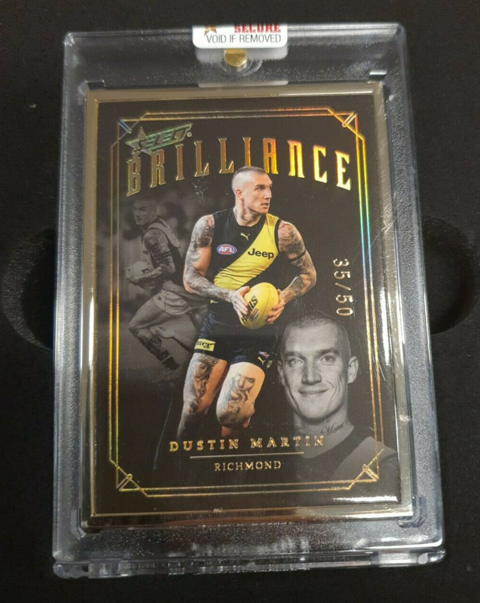 2020 Select AFL Brilliance Front of Player Card
