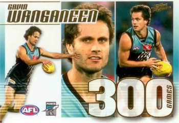2006 Select AFL Supreme 300 Game Case Cards
